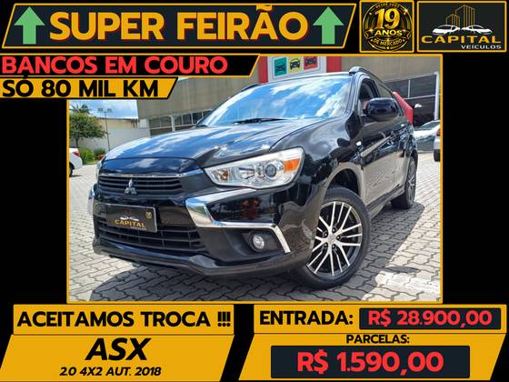 MITSUBISHI ASX 2.0 4X2 16V FLEX 4P AUTOMÁTICO MITSUBISHI ASX 2.0 4X2 16V FLEX 4P AUTOMÁTICO